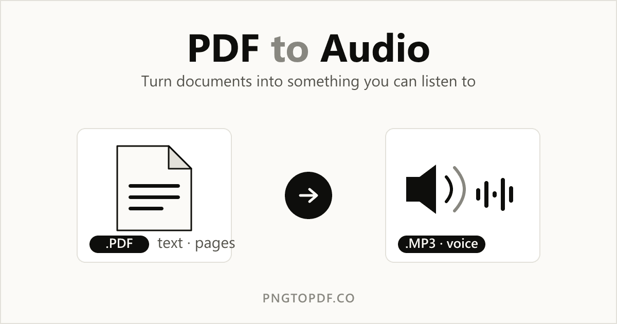 How to Convert a PDF to Audio (and Listen to Any Document)